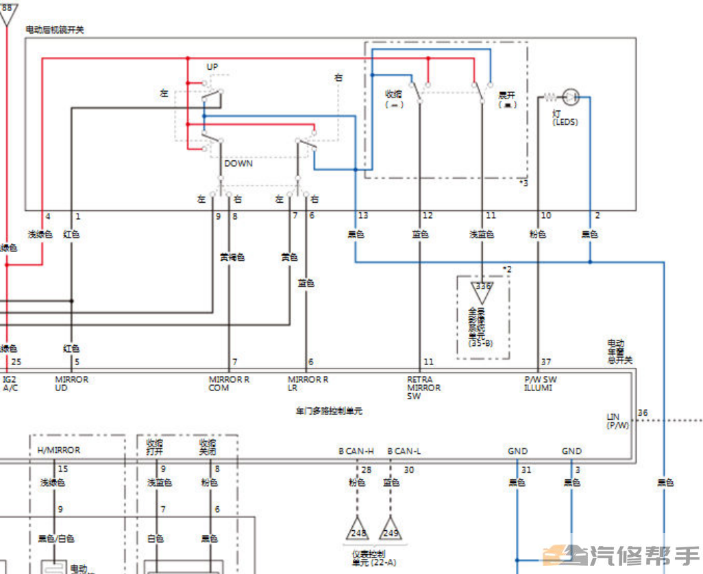 2016 2017年款本田艾力紳電路圖線路圖資料下載