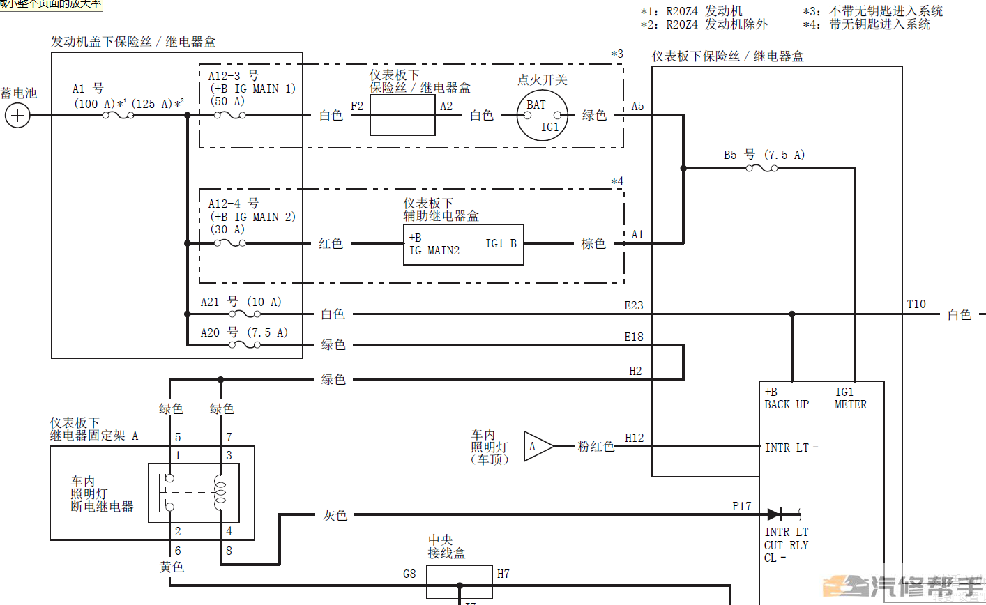 2014年款本田九代雅閣原廠維修手冊電路圖線路圖資料下載含發(fā)動機變速箱正時