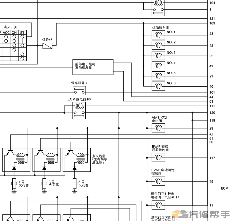 2005年款尼桑日產(chǎn)貴士原廠維修手冊電路圖線路圖資料下載