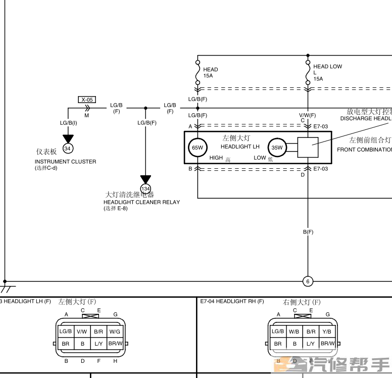 2004年款馬自達(dá)RX8 RX-8原廠維修手冊(cè)電路圖線路圖資料下載