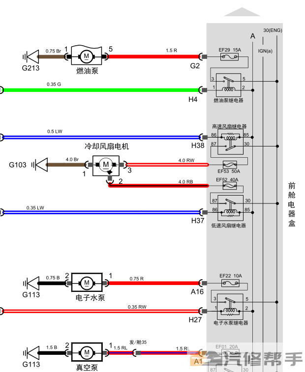 2016-2017年款奇瑞瑞虎7 維修手冊電路圖線路圖資料下載