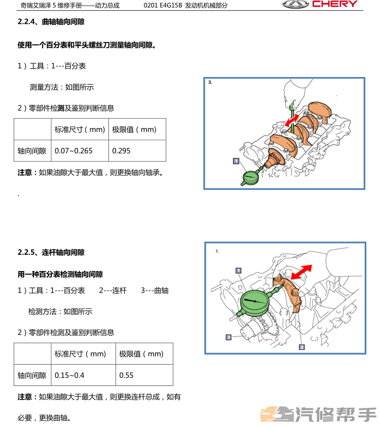 2016年款奇瑞艾瑞澤5維修手冊電路圖線路圖資料下載