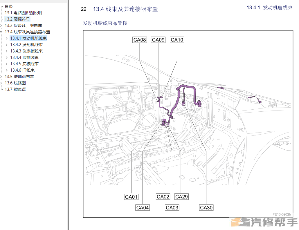 2013年款吉利帝豪EC718_EC715原廠維修電路圖線路圖資料下載