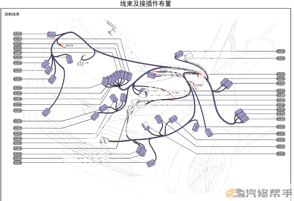 2016年款眾泰E200原廠維修手冊(cè)電路圖線路圖資料下載