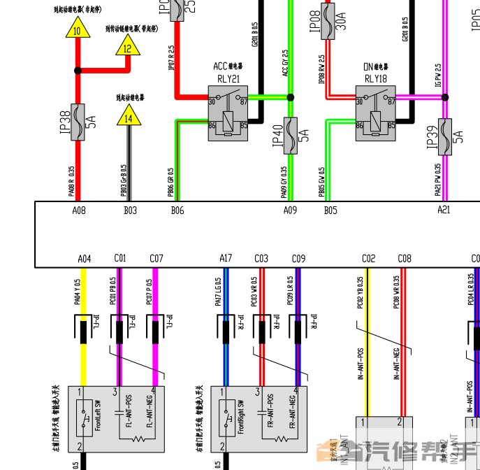 2016 2017年款眾泰大邁X7維修手冊電路圖線路圖資料下載