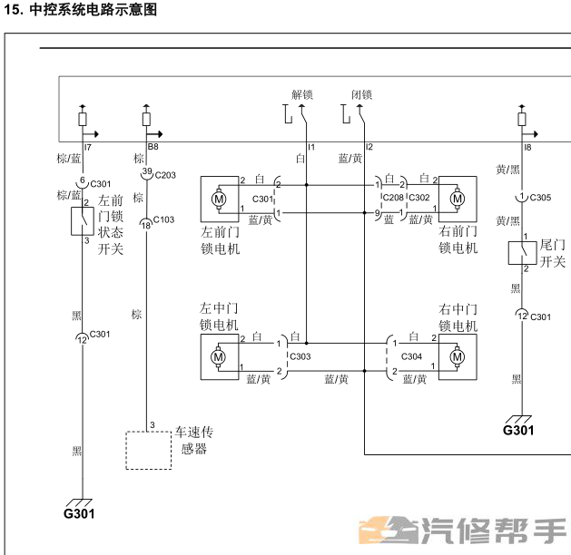 2014年款五菱宏光S CN112原廠電路圖線路圖資料下載