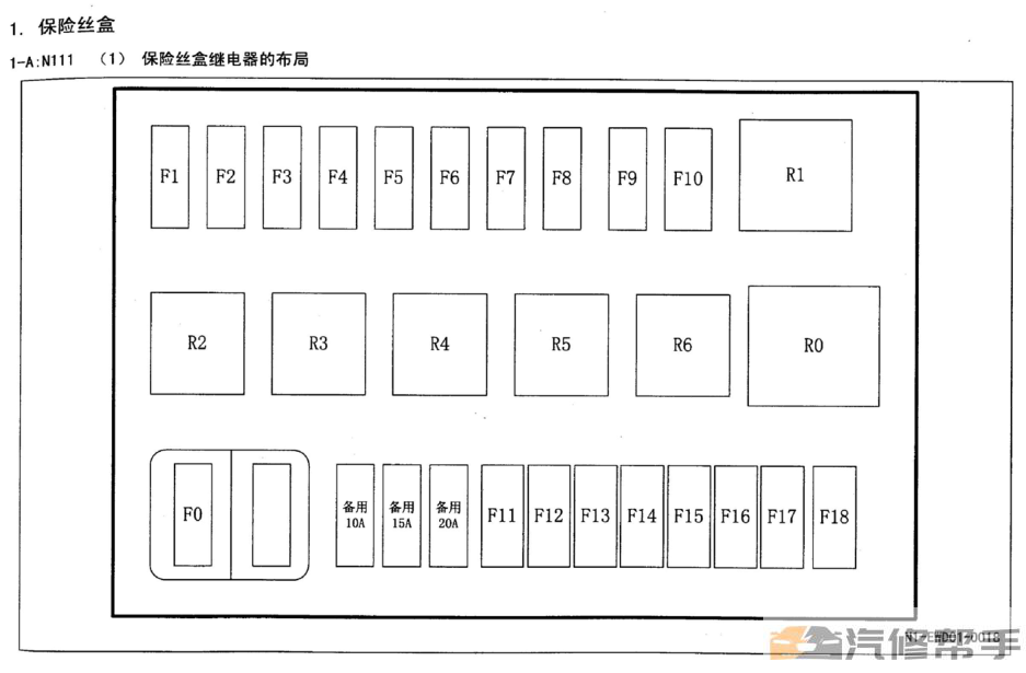 2013年款五菱之光維修手冊電路圖線路圖資料下載