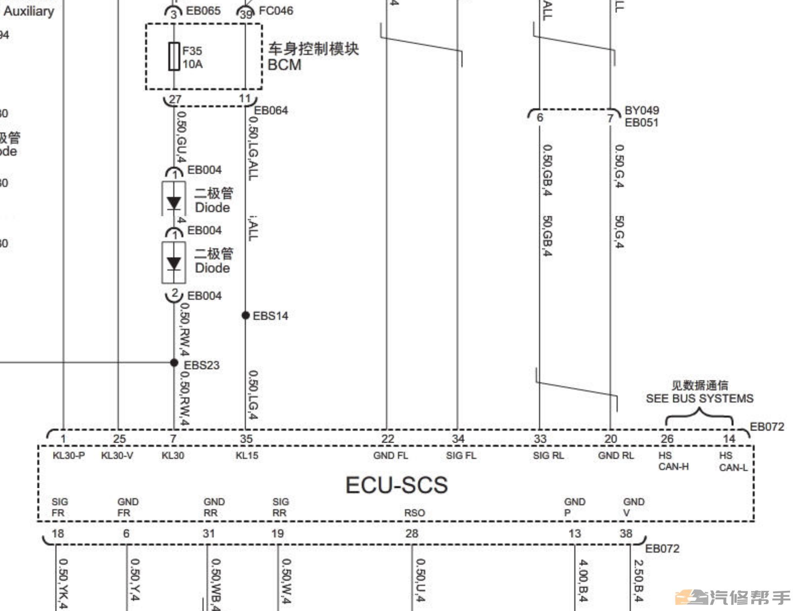 2013年款名爵6 MG6原廠維修手冊電路圖線路圖資料下載