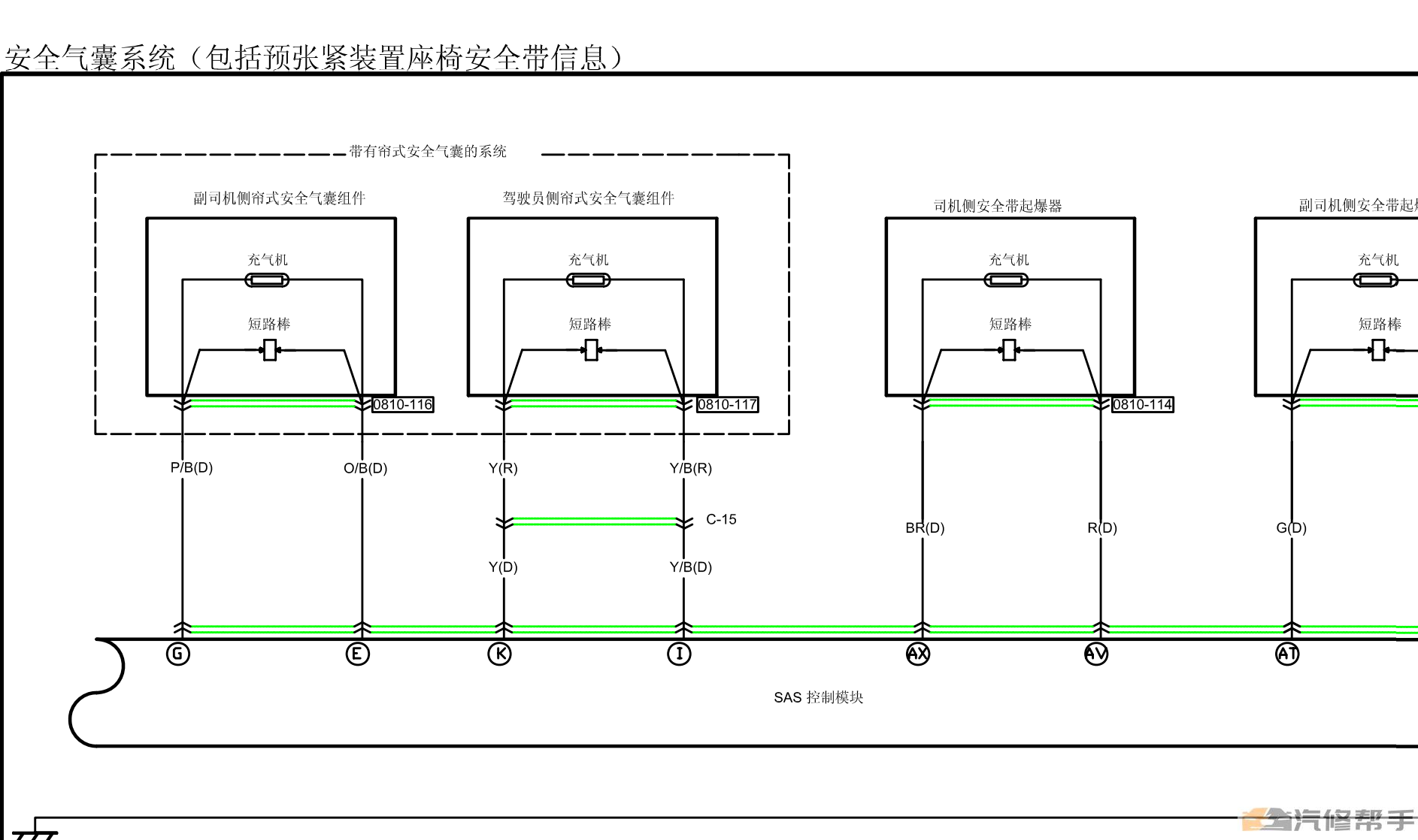 2006-2009年款一汽奔騰B70原廠維修手冊(cè)電路圖線路圖資料下載