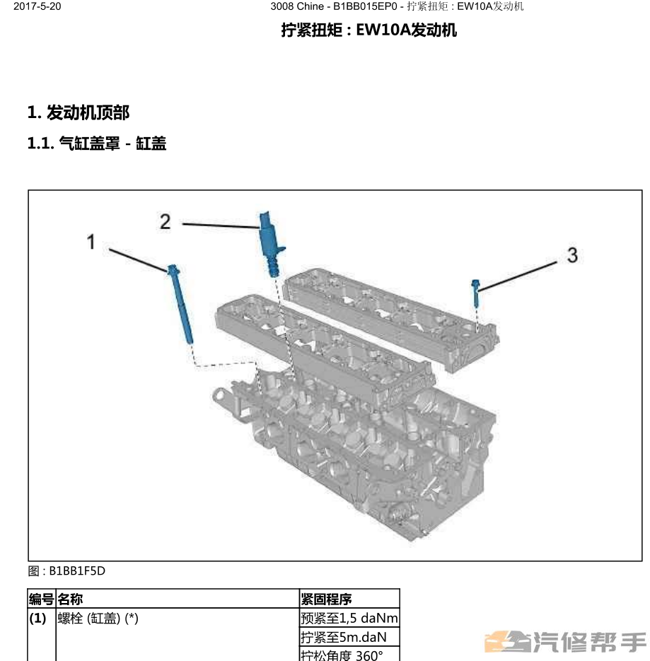 2011-2013年款標致3008原廠維修手冊電路圖線路圖資料下載