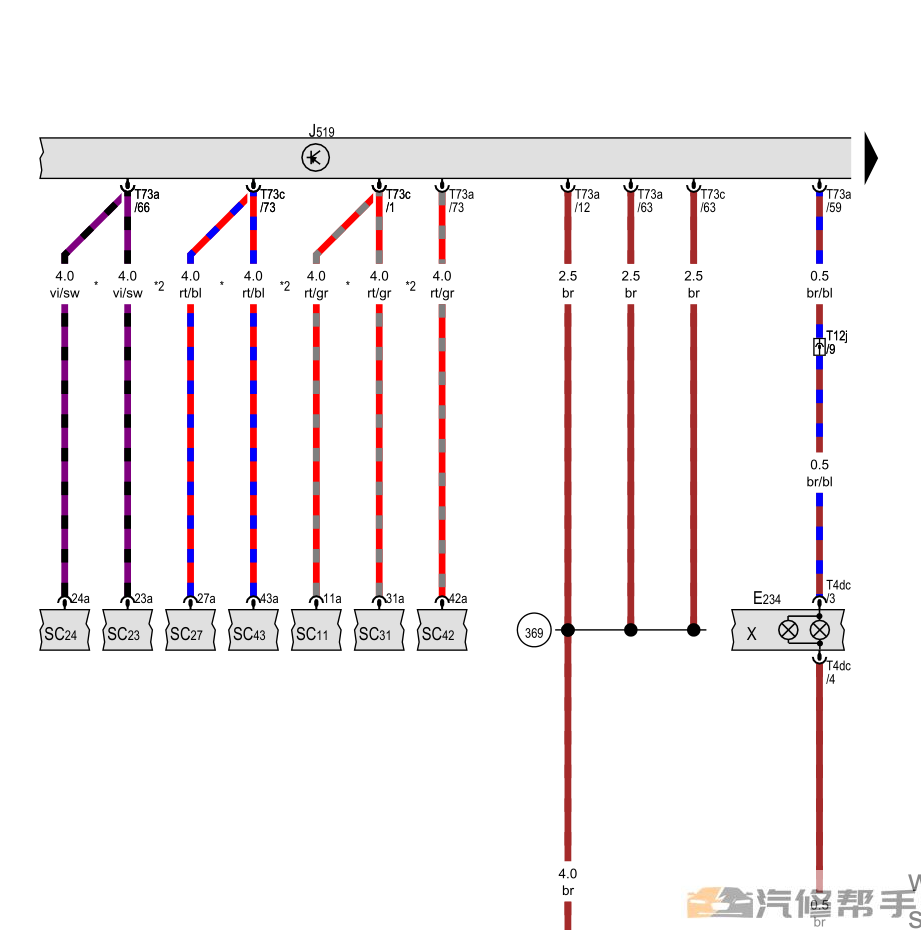 2018年款奧迪S3原廠電路圖線路圖接線圖資料下載