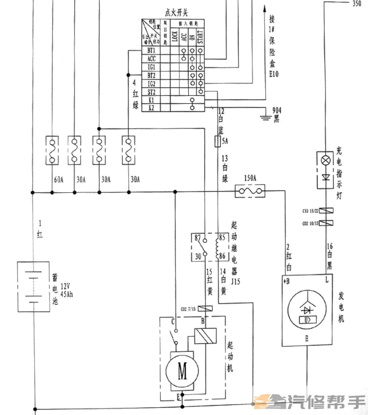 2009年哈弗M1維修手冊(cè)電路圖線路圖資料下載